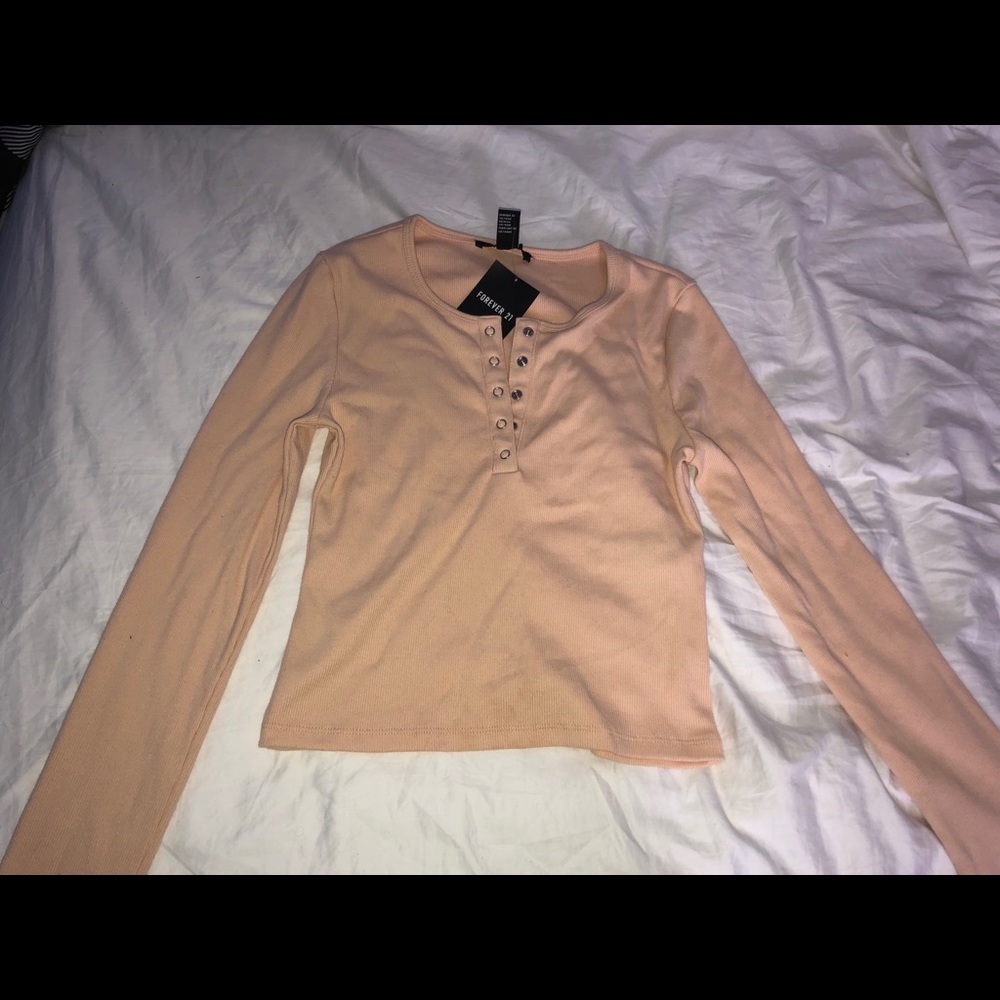 Fitted Cropped Blouse from Forever 21